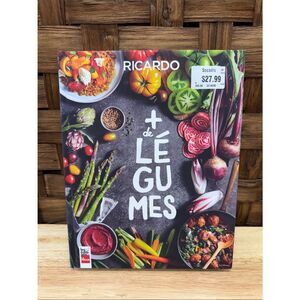 Ricardo Légumes Cookbook – Colorful Vegetable Recipes (Multicolor)